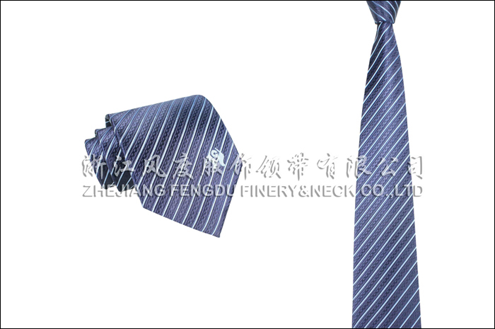 信用聯社 色織滌絲領帶