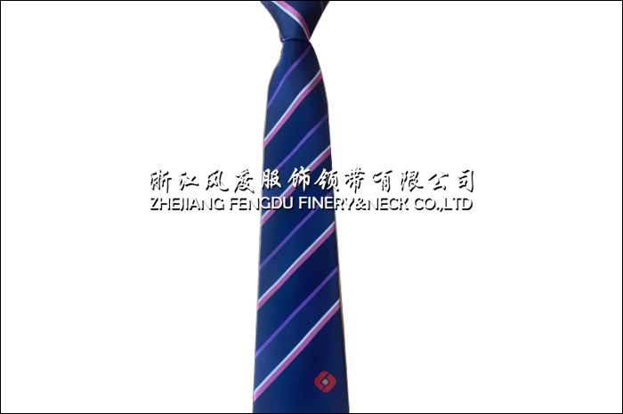 贛州銀行 真絲領帶 標記