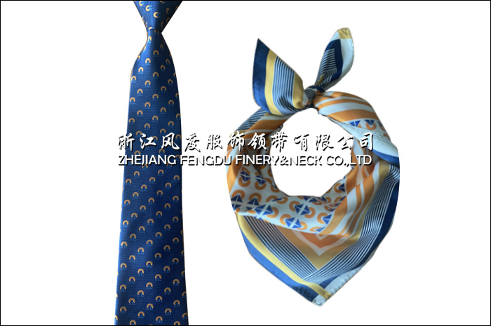 滌絲領帶 標記